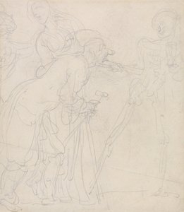 死にからかわれた老人 作： Thomas Rowlandson